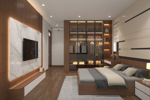 TOP 30+ mẫu nội thất phòng ngủ gỗ công nghiệp đẹp, full combo giá rẻ
